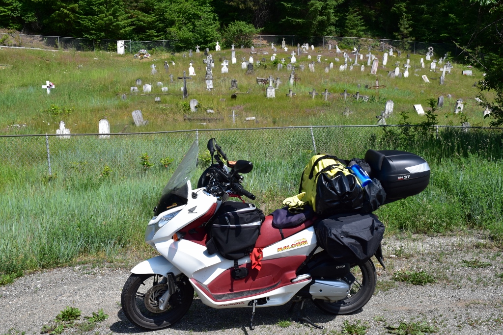 BC Native grave yard. Occupants ranged from 1872 to present day