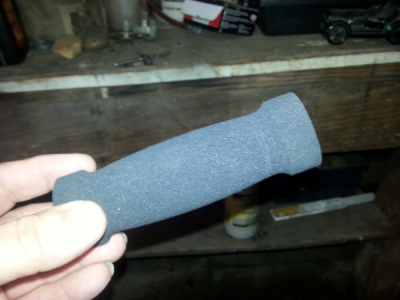 These are the foam bicycle grips.