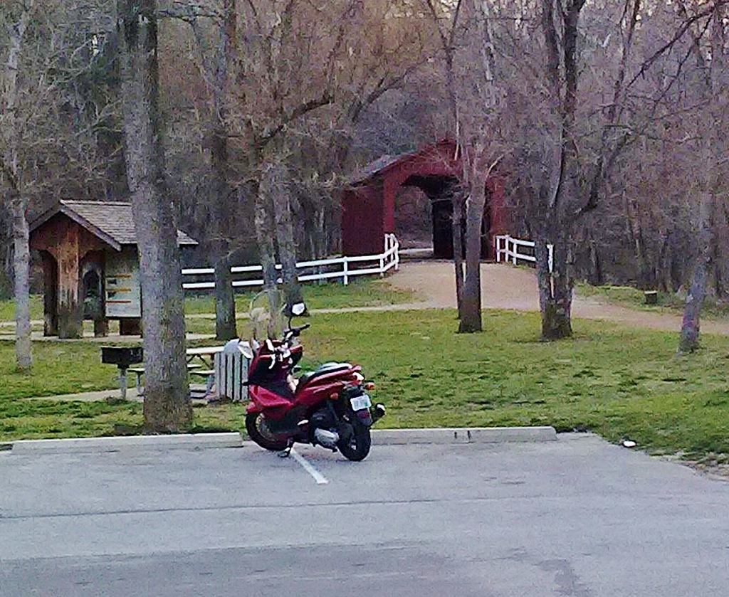 The requisite bike shot