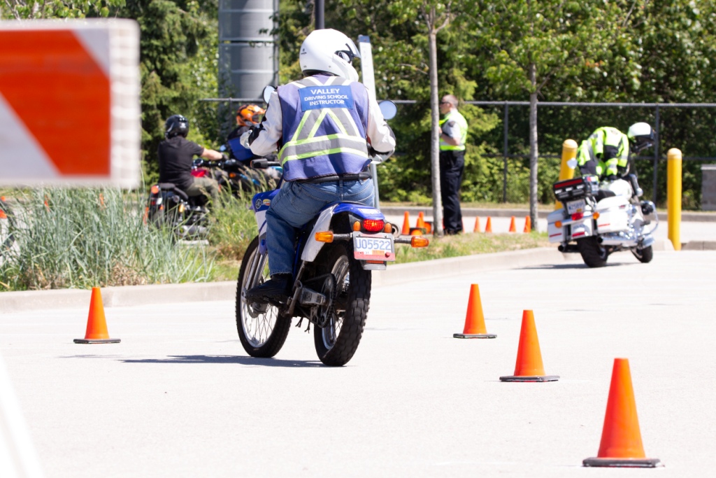 my buddy who is a motorcycle instructor