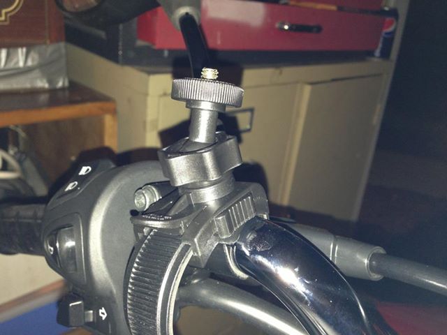 Handlebar camera mount from Amazon for $4.99