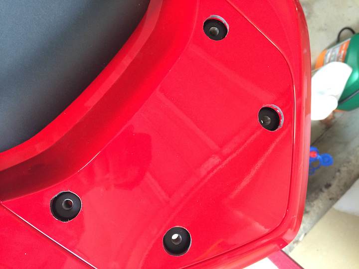 Cover reattached