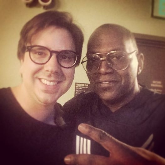 Cliff &amp; Boss, Randy Jackson <br />End of Tour photo