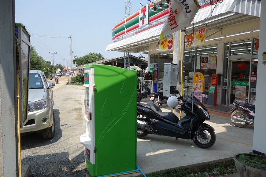 7/11 on a dirt road about an hour out of Chiang Mai