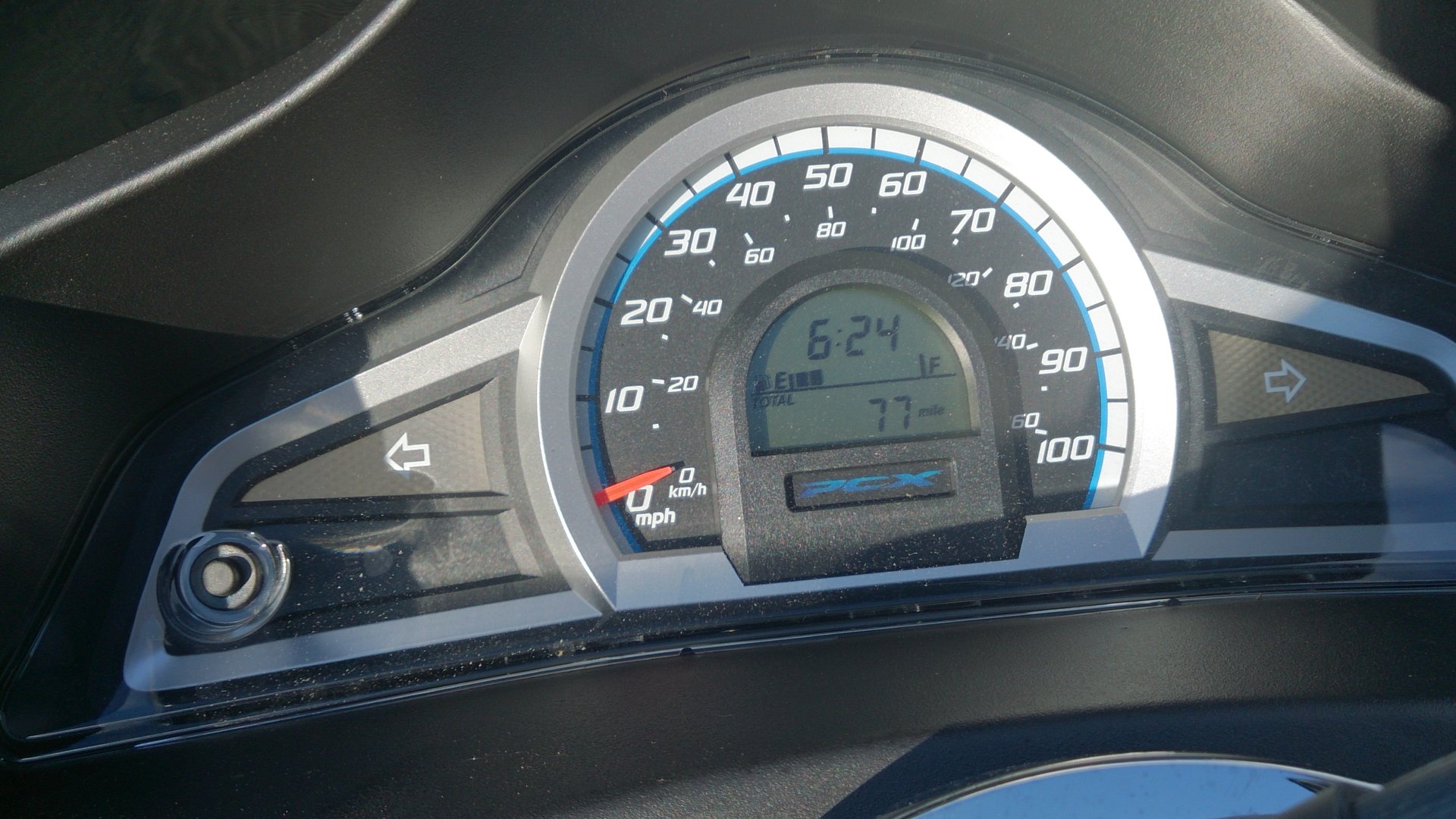 Already at 77 miles.