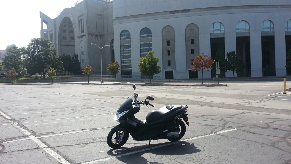 The Ohio State University, by the horseshoe (football stadium).