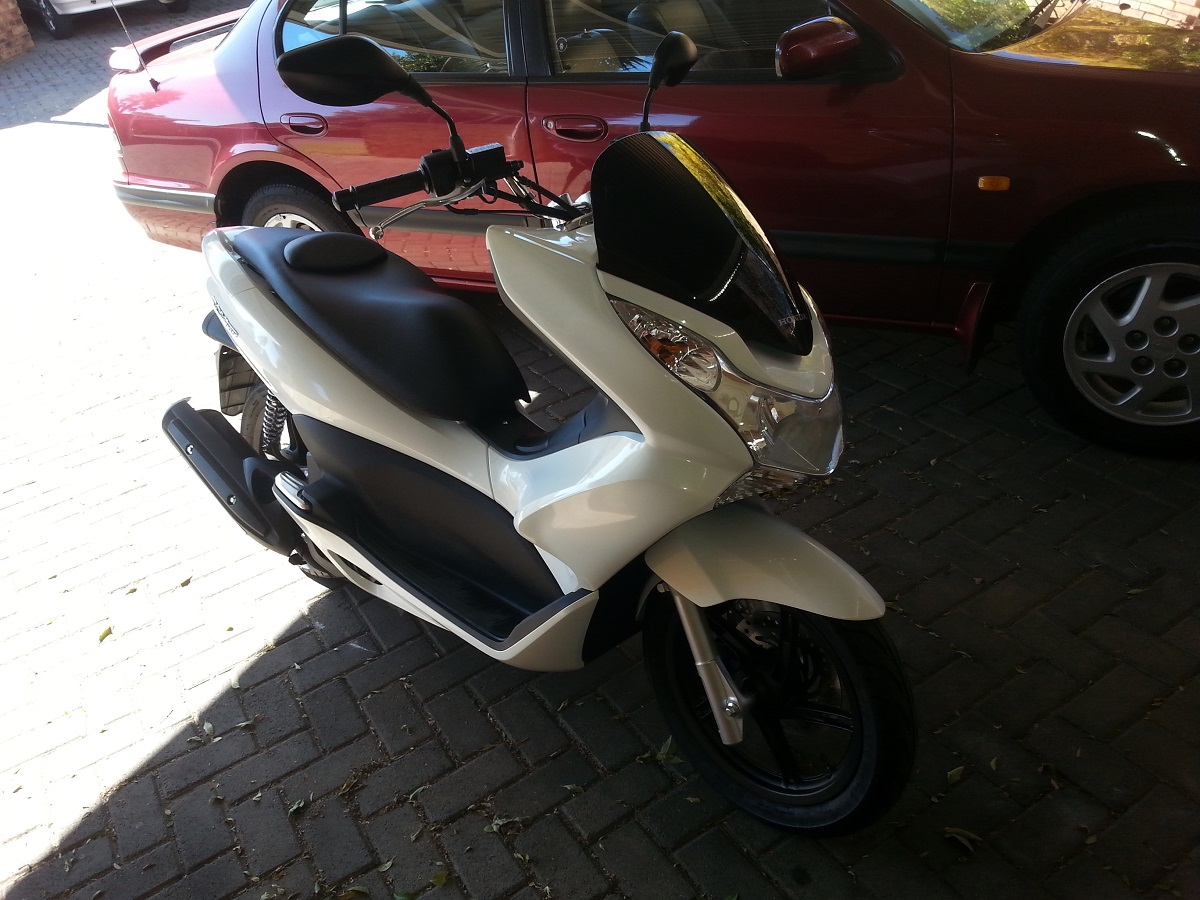 here is my scooter.... Hope all of you have a nice day.