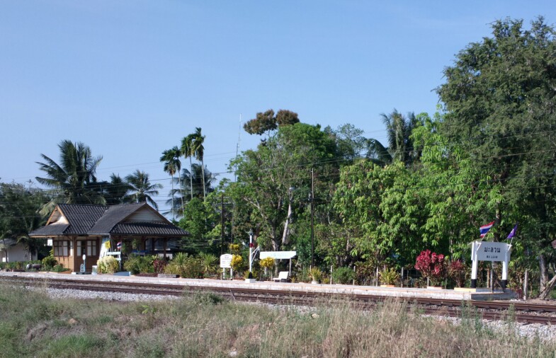 Believe me, this is on the track of the Great Eastern Oriental Train