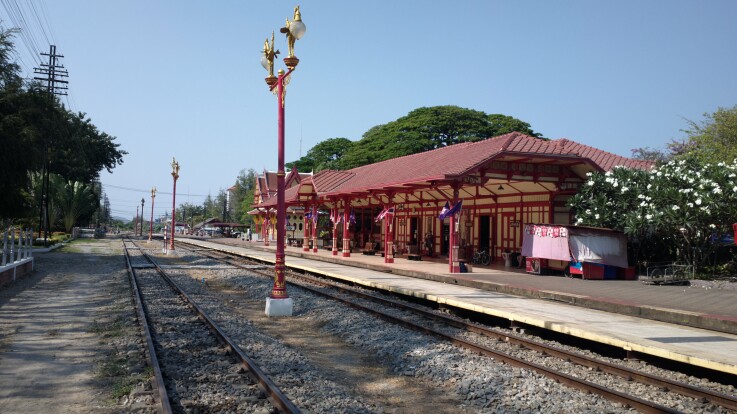 My favorite railway station in Thailand