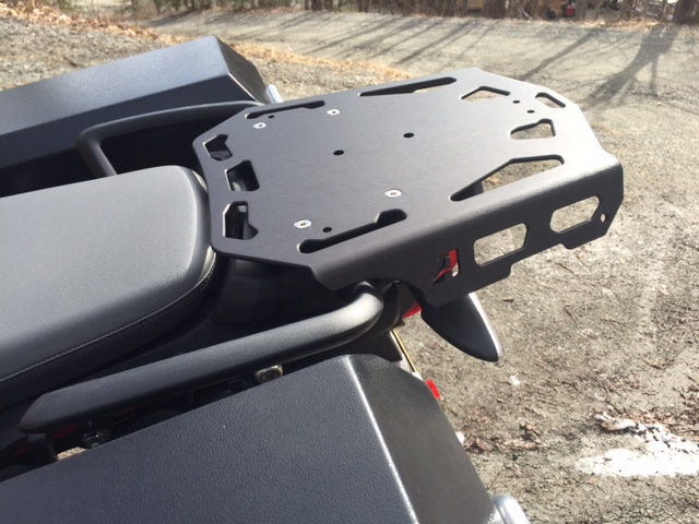 Altrider Luggage rack pre-drilled for Givi monokey