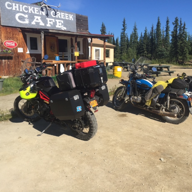 Chicken Cafe best place to eat between Glenallen and Dawson
