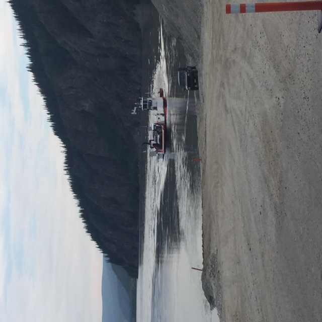 Yukon River ferry