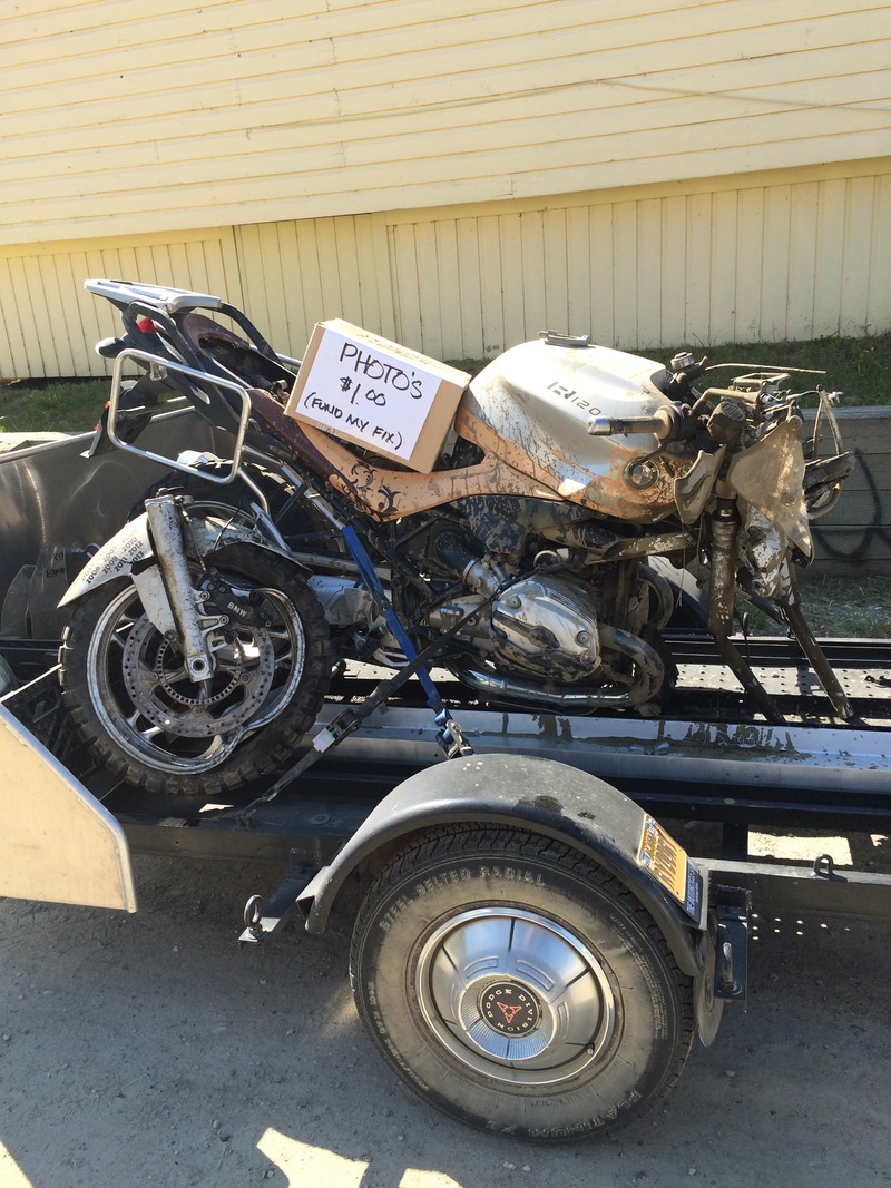 One Beemer that didn't make it