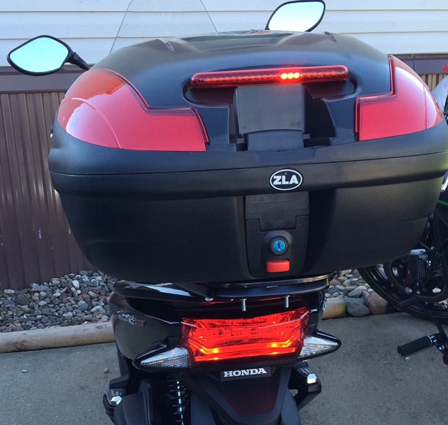It's done!!  Here's the brake light.
