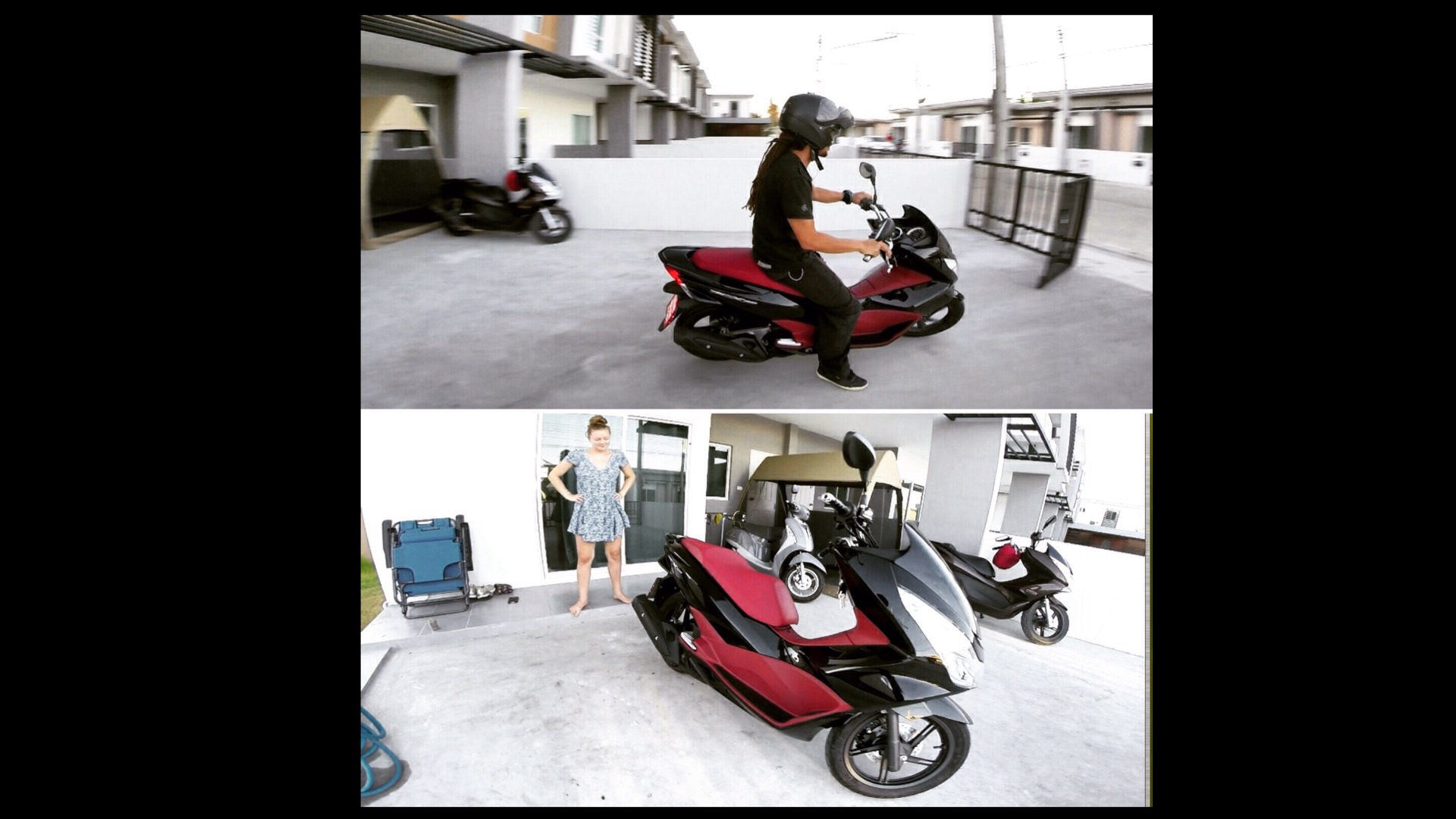 Me and pcx150i Thailand