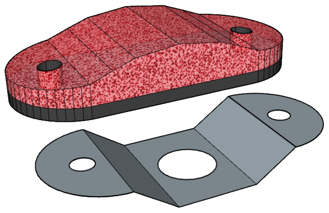 Photo 3. Bracket design